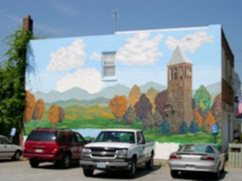 Singing Tower Mural at Uncle Bucks in Luray VA